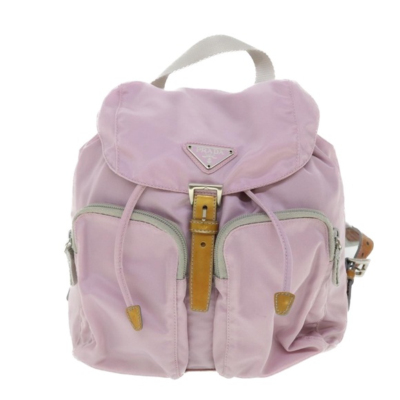 PRADA Backpack Nylon Pink Auth ki3411 - Picture 13 of 16